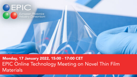 EPIC Online Technology Meeting on Novel Thin Film Materials