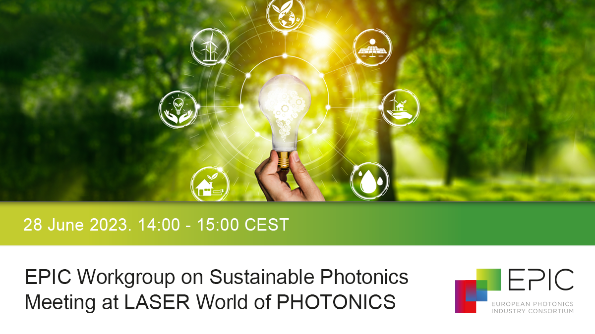 EPIC Workgroup on Sustainable Photonics Meeting at the LASER World of PHOTONICS