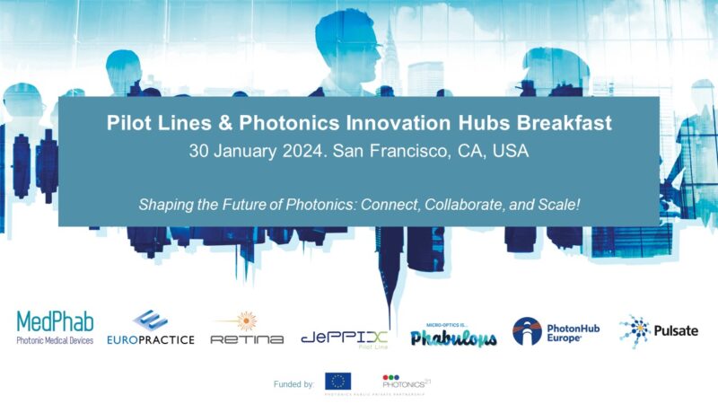 Pilot Lines & Photonics Innovation Hubs Breakfast