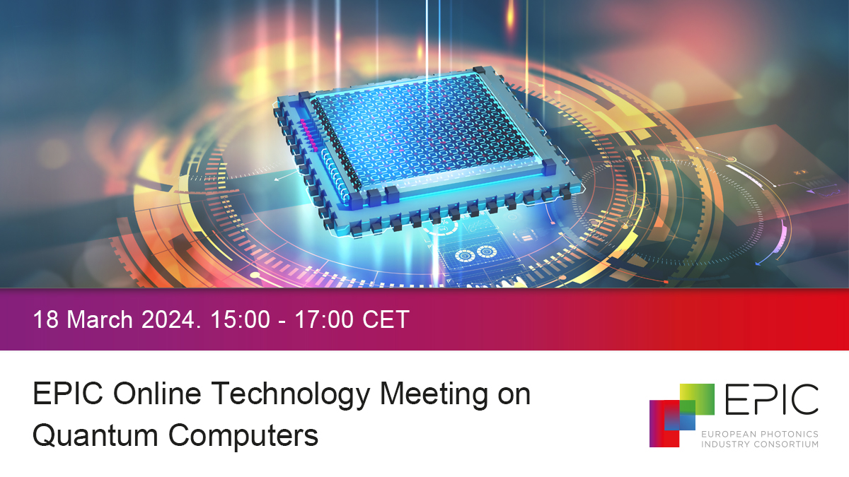 EPIC Online Technology Meeting on Photonics for Quantum Computers