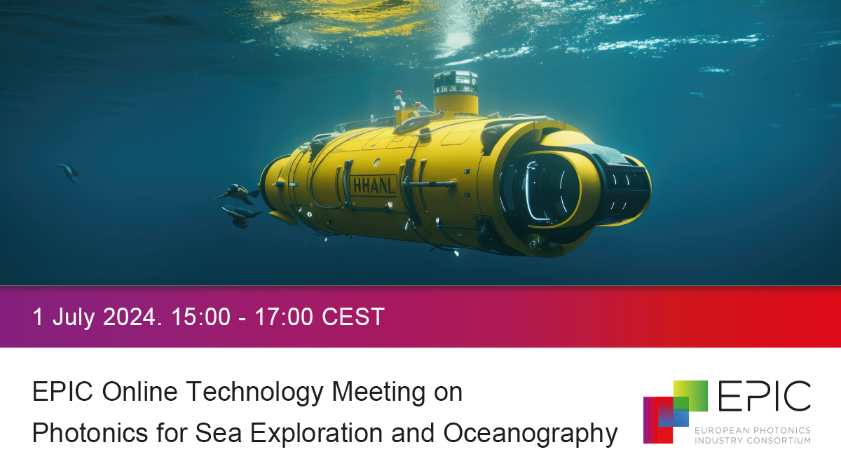 EPIC Online Technology Meeting on Photonics for Sea Exploration and Oceanography