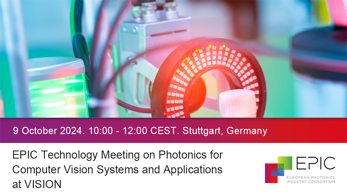 EPIC Technology Meeting on Photonics for Computer Vision Systems and Applications at VISION