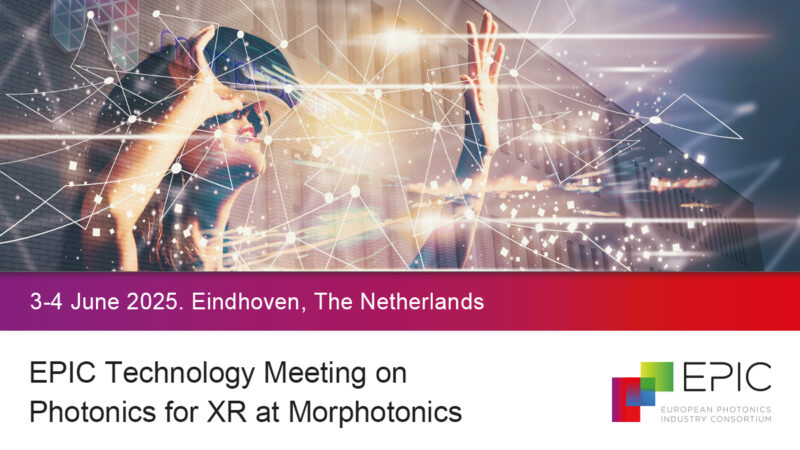 EPIC Technology Meeting on Photonics for XR at Morphotonics