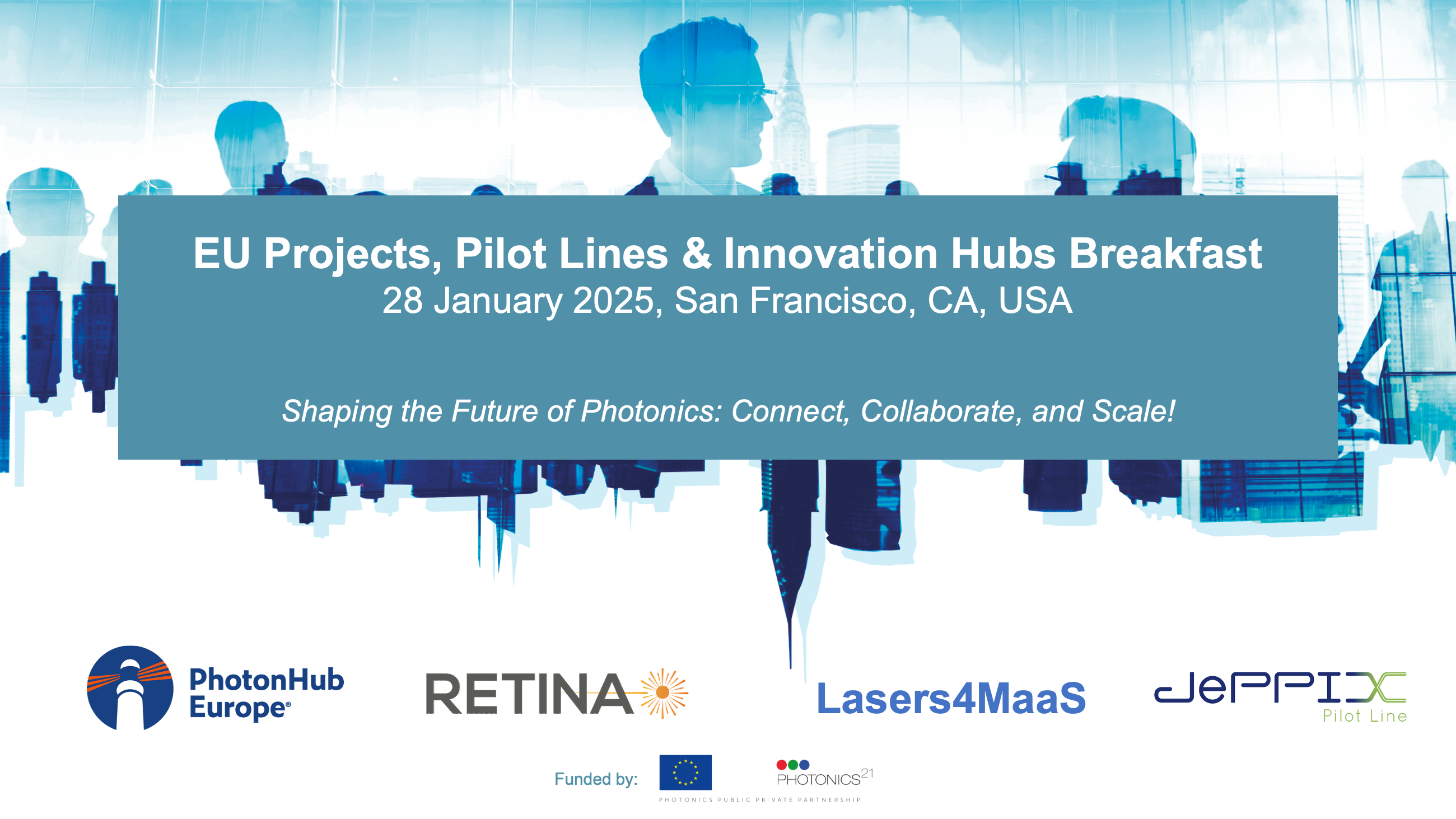 EU Projects, Pilot Lines & Innovation Hubs Breakfast