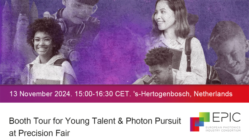 Booth Tour for Young Talent & Photon Pursuit at Precision Fair