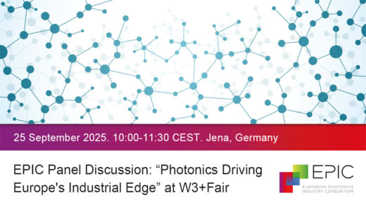 EPIC Panel Discussion “Photonics Driving Europe’s Industrial Edge” at W3+Fair