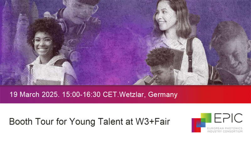 Booth Tour for Young Talent at W3+Fair