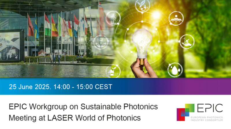 EPIC Workgroup on Sustainable Photonics Meeting at the LASER World of PHOTONICS