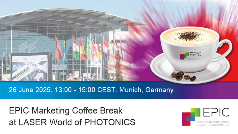 EPIC Marketing Coffee Break at LASER World of PHOTONICS