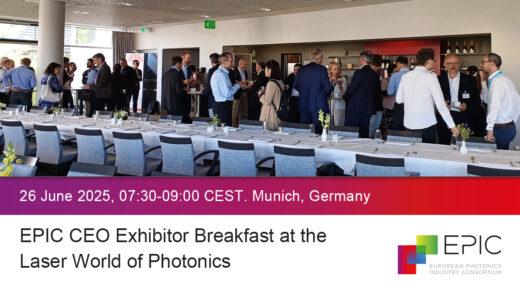 EPIC CEO Exhibitor Breakfast at the Laser World of Photonics