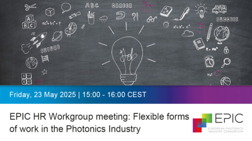 EPIC HR Workgroup meeting: Flexible forms of work in the Photonics Industry