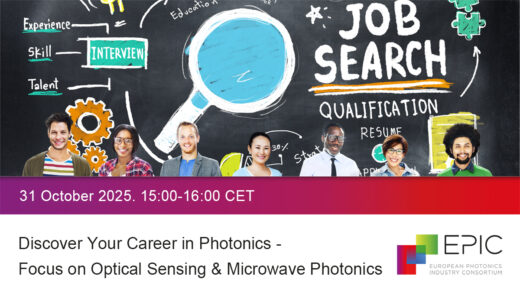 Discover your career in photonics – Focus on Optical Sensing & Microwave Photonics