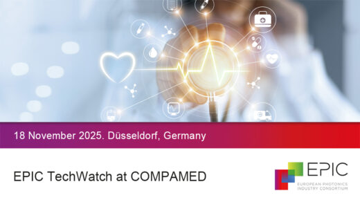 EPIC TechWatch on Laser and Photonics Applications at COMPAMED HIGH-TECH FORUM by IVAM, MEDICA