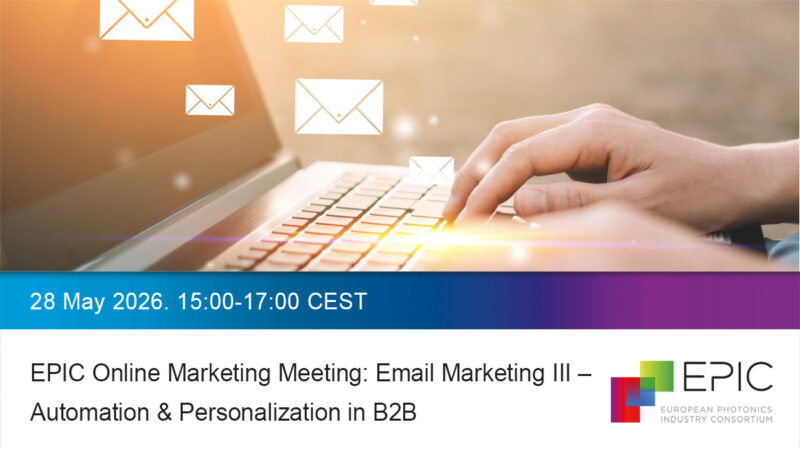 EPIC Online Marketing Meeting: Email Marketing III – Automation & Personalization in B2B