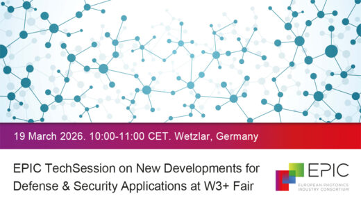 EPIC TechSession on New Developments for Defense & Security Applications at W3+Fair (Wetzlar)